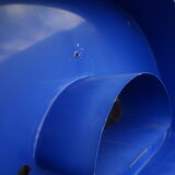 Great letter d blue sign