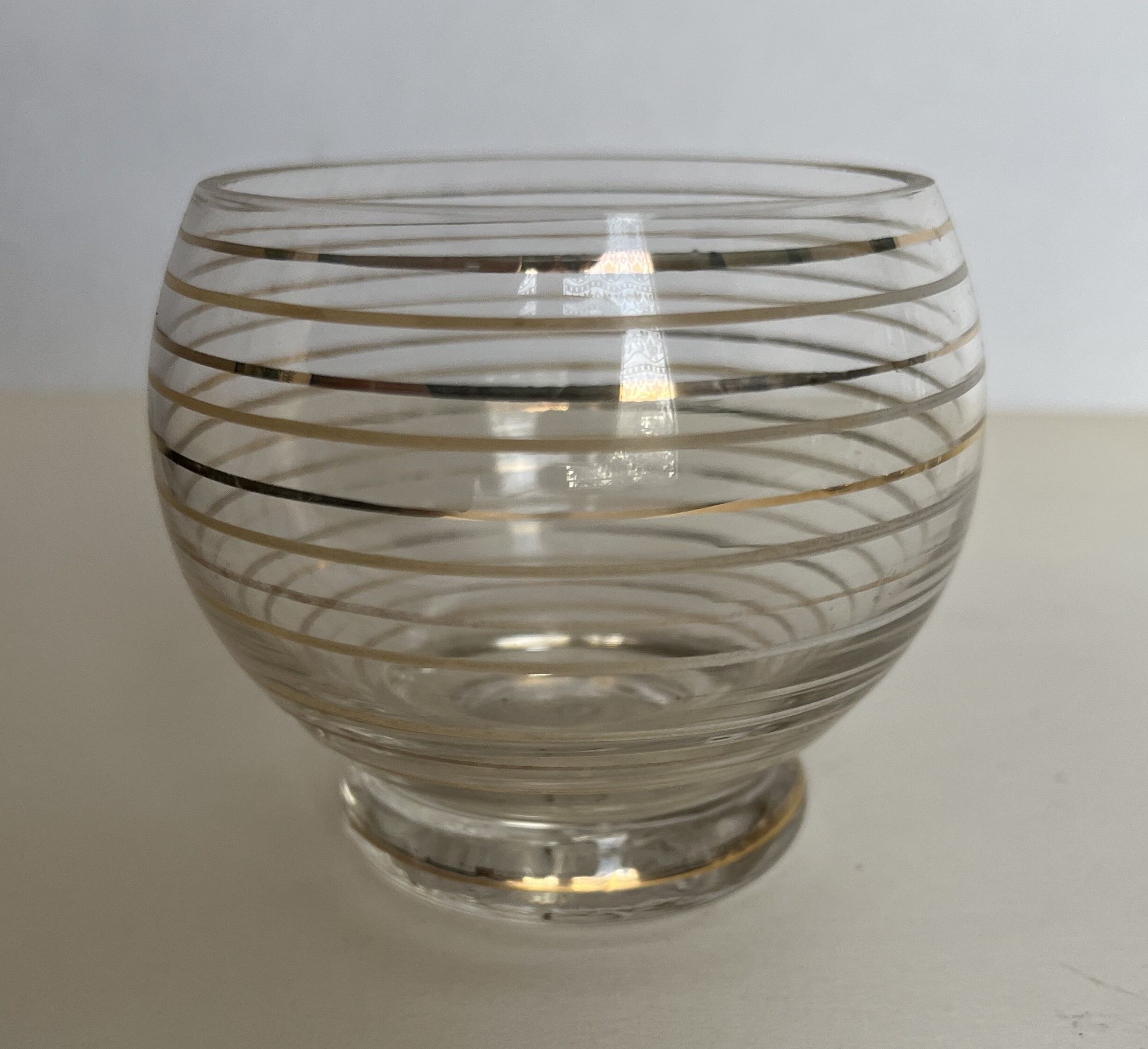 6 Antique wine glasses