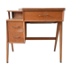 Desk and its Singer integrated sewing machine, 1962