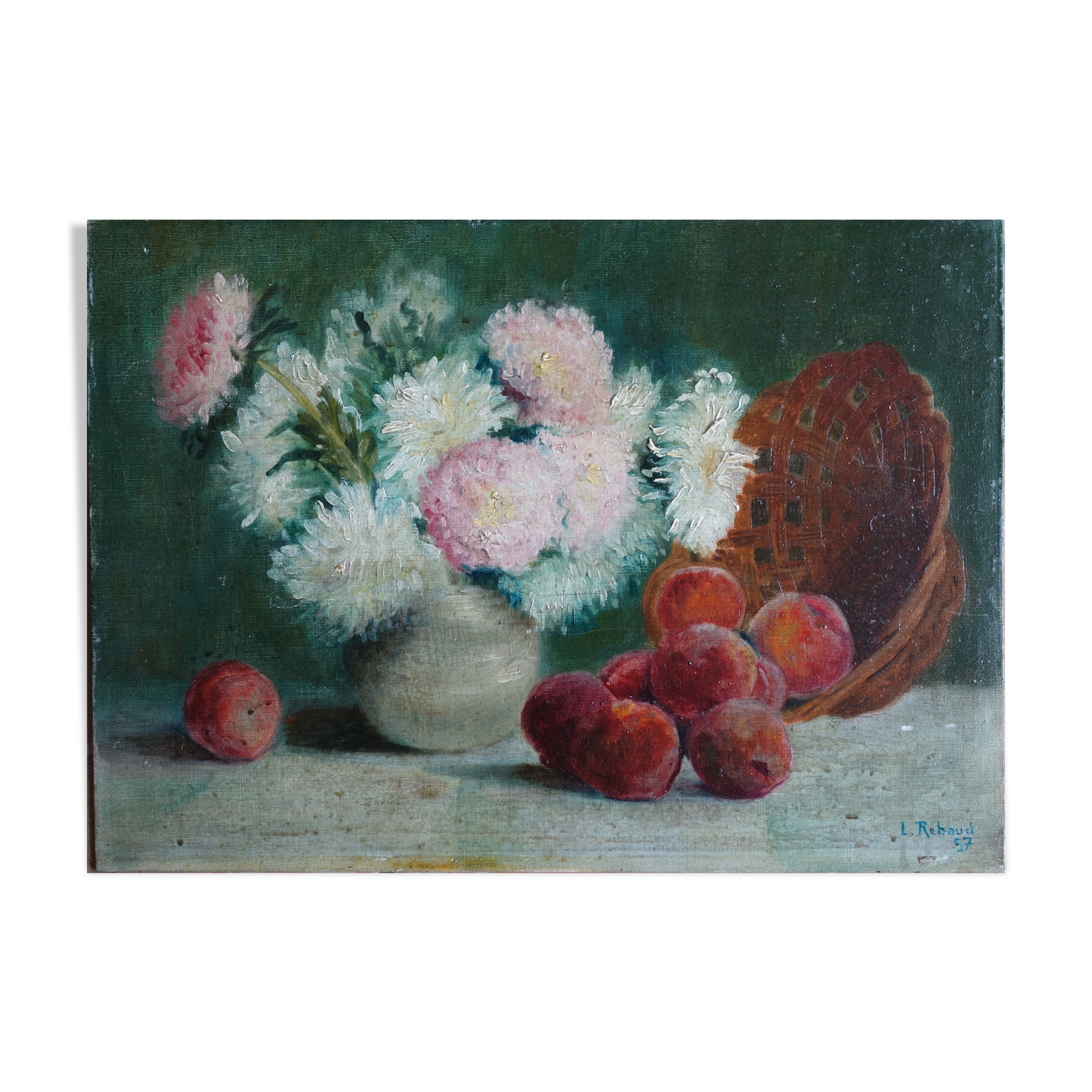Oil on canvas - still life