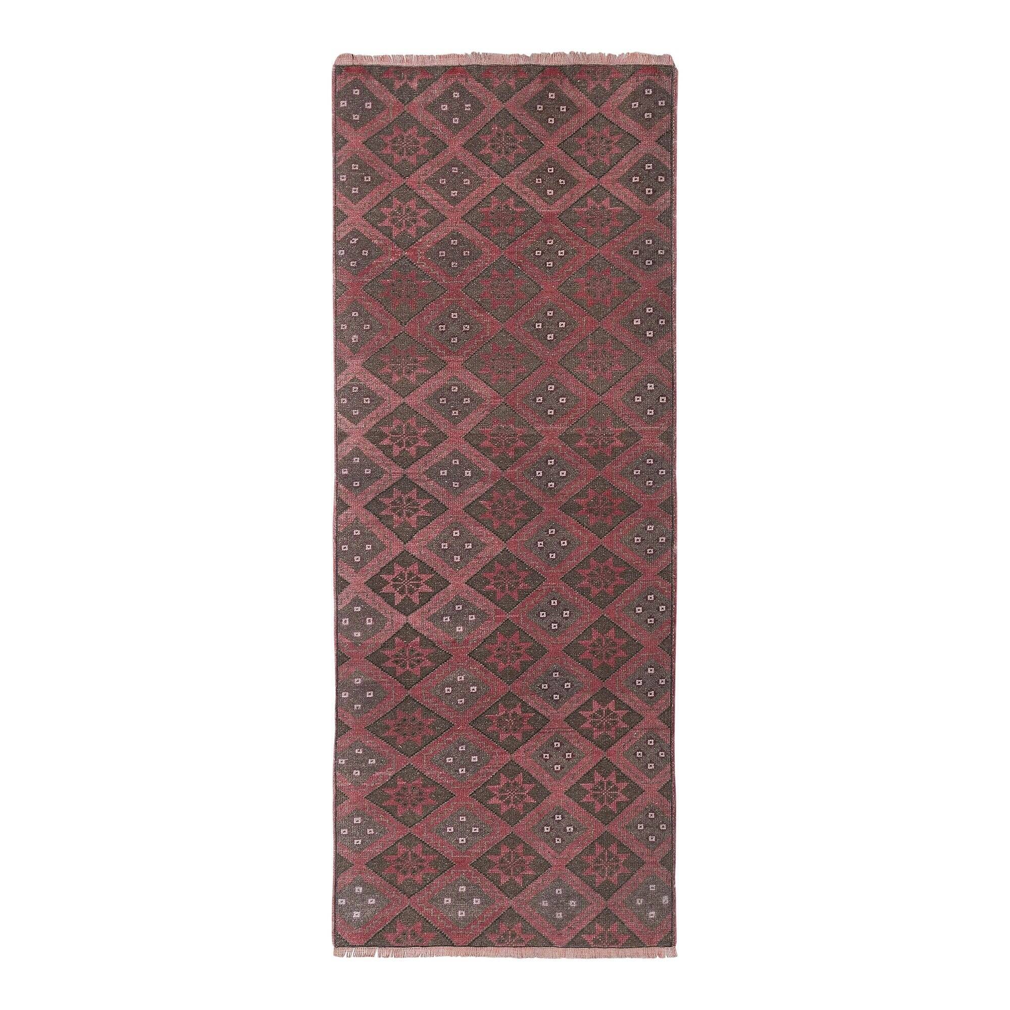 Vintage Turkish hallway rug 78x200 cm