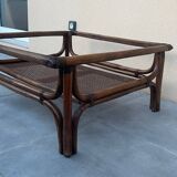 Table basse en bambou