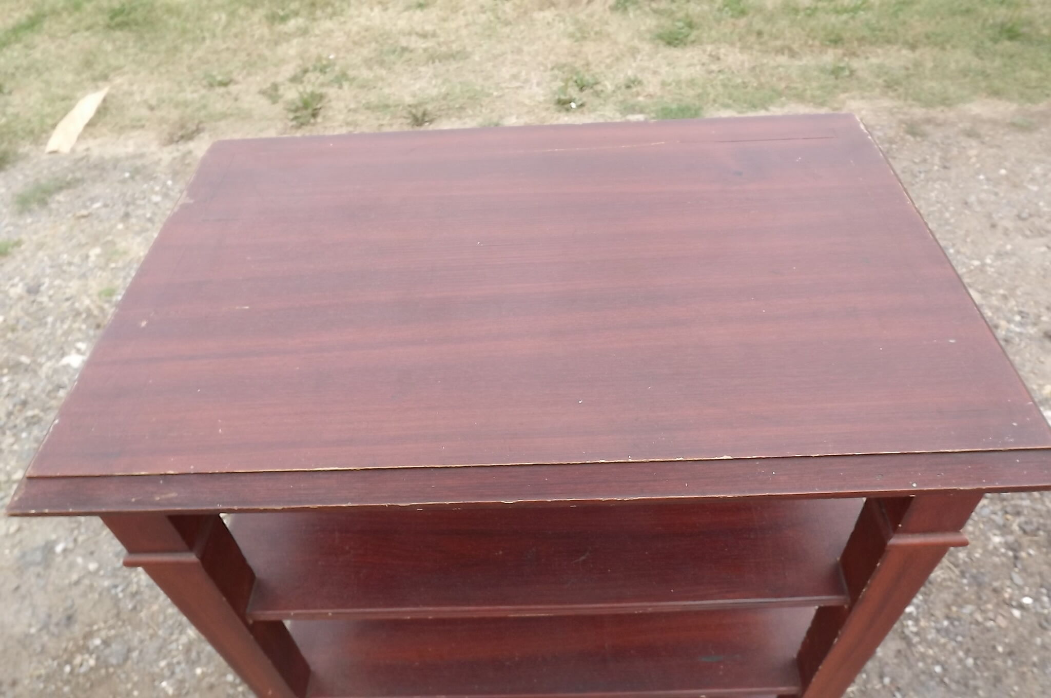 Year 40 wood shelves shelf