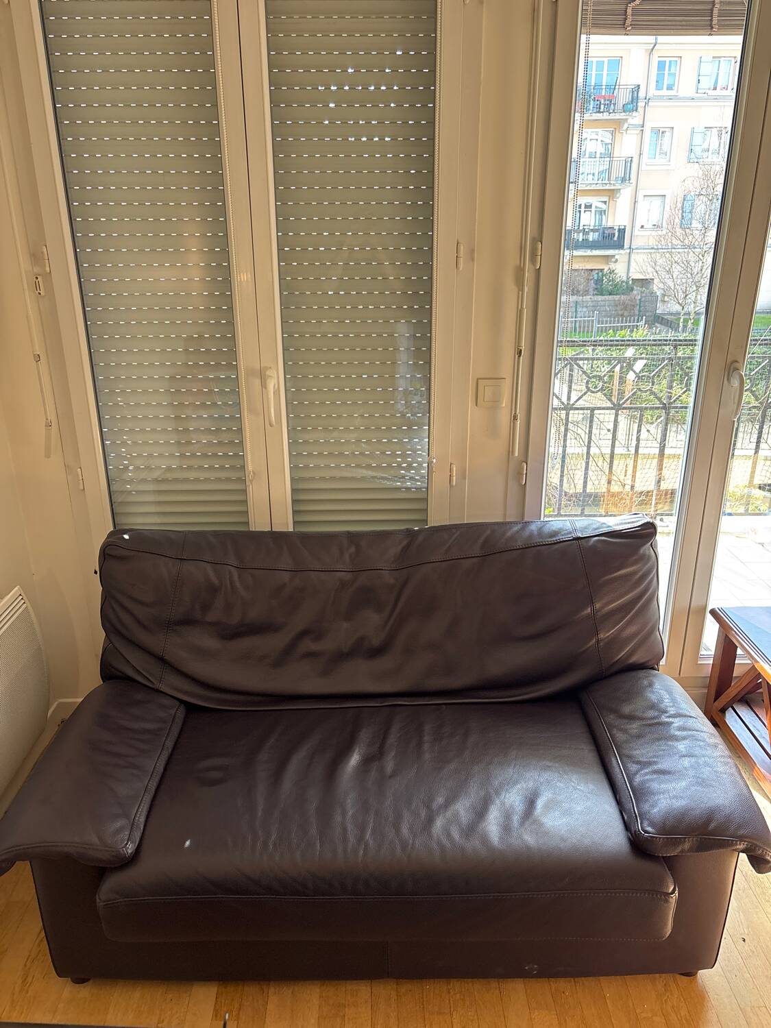 Steiner leather sofa