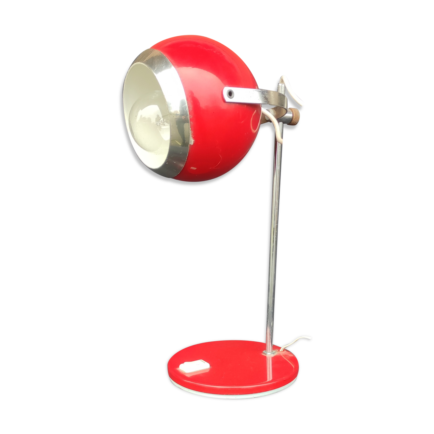 Vintage Eyeball lamp