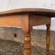 Old bistro table in solid wood - Dimensions 200 x 86 cm