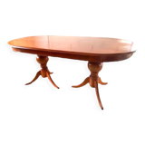 Solid cherry dining table