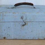 Old wooden toolbox