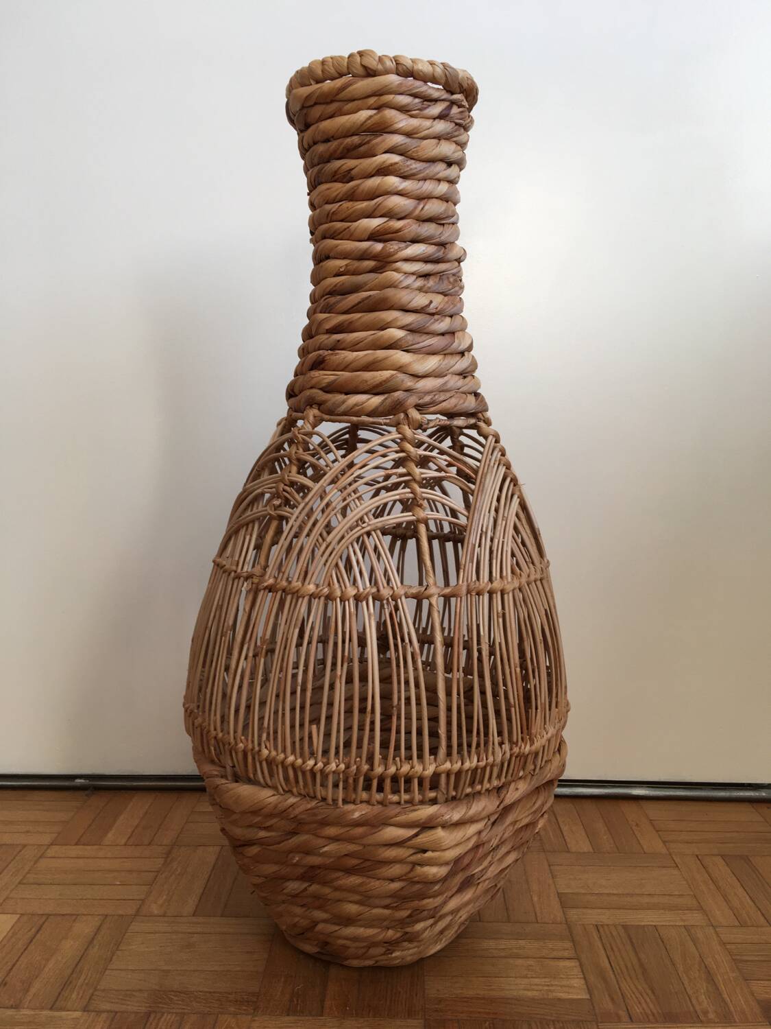 Wicker vase