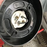 Moulded glass sconce