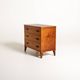 Swedish Art Deco Flame Birch Chest of Drawers
