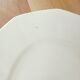 Plat ovale Digoin rose bleue