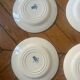 6 thistle plates Gien
