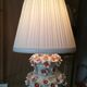 Lampe à fleurs de cerisiers en relief