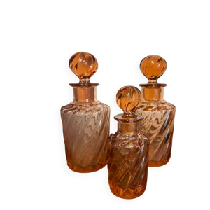 Set 3 flacons garniture