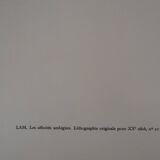 Marino marini: horse and rider - original lithograph