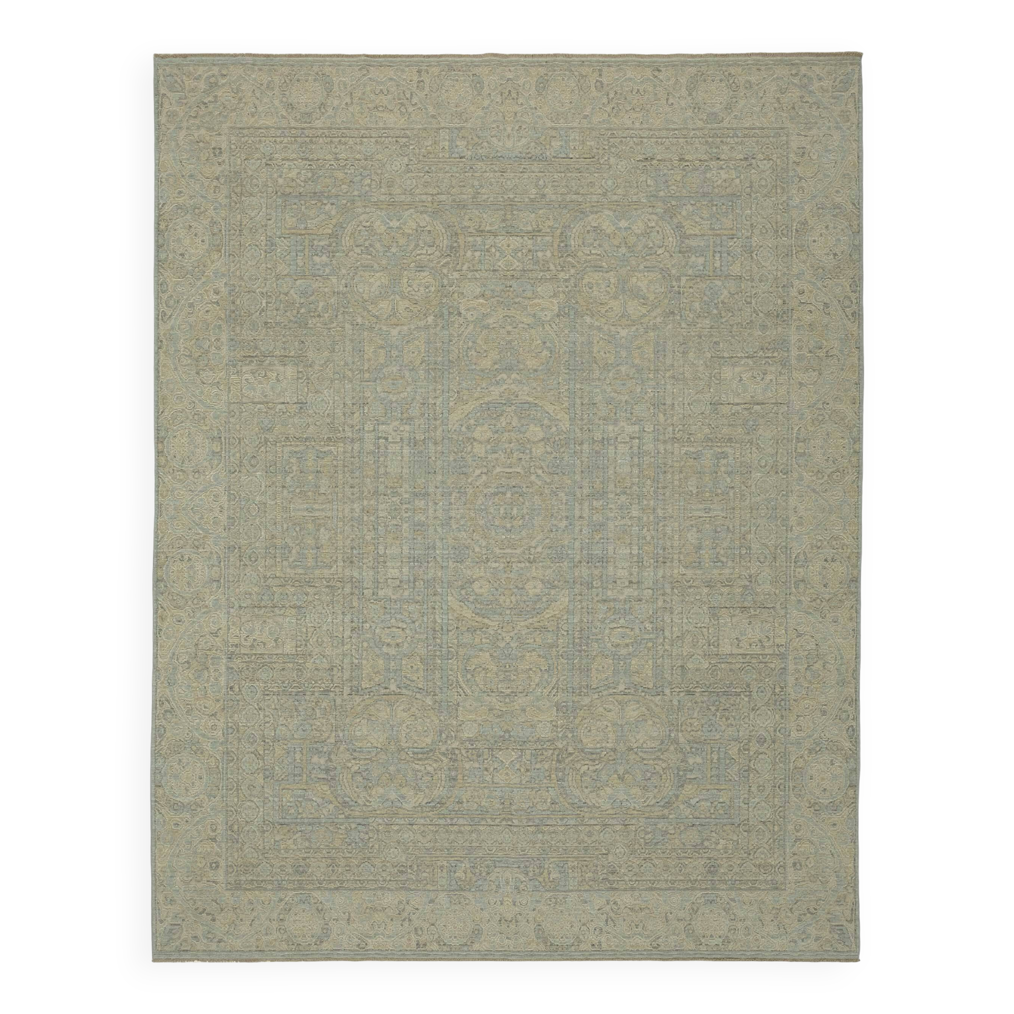 Turkish Handcrafted Loom Oushak Rug 273 cm x 350 cm