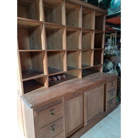 1930s shop furniture in oak
