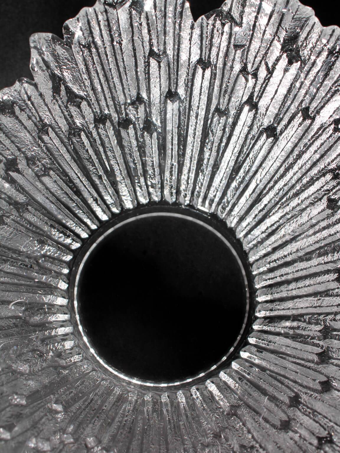 Tapio Wirkkala "Revoltunet" Ice Glass Bowl, 1970s, Finland