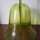 old blown glass lampshade vintage pendant light