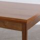 Table extensible en noyer, années 60-70
