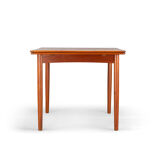 Table à manger extensible en teck danois, années 1960