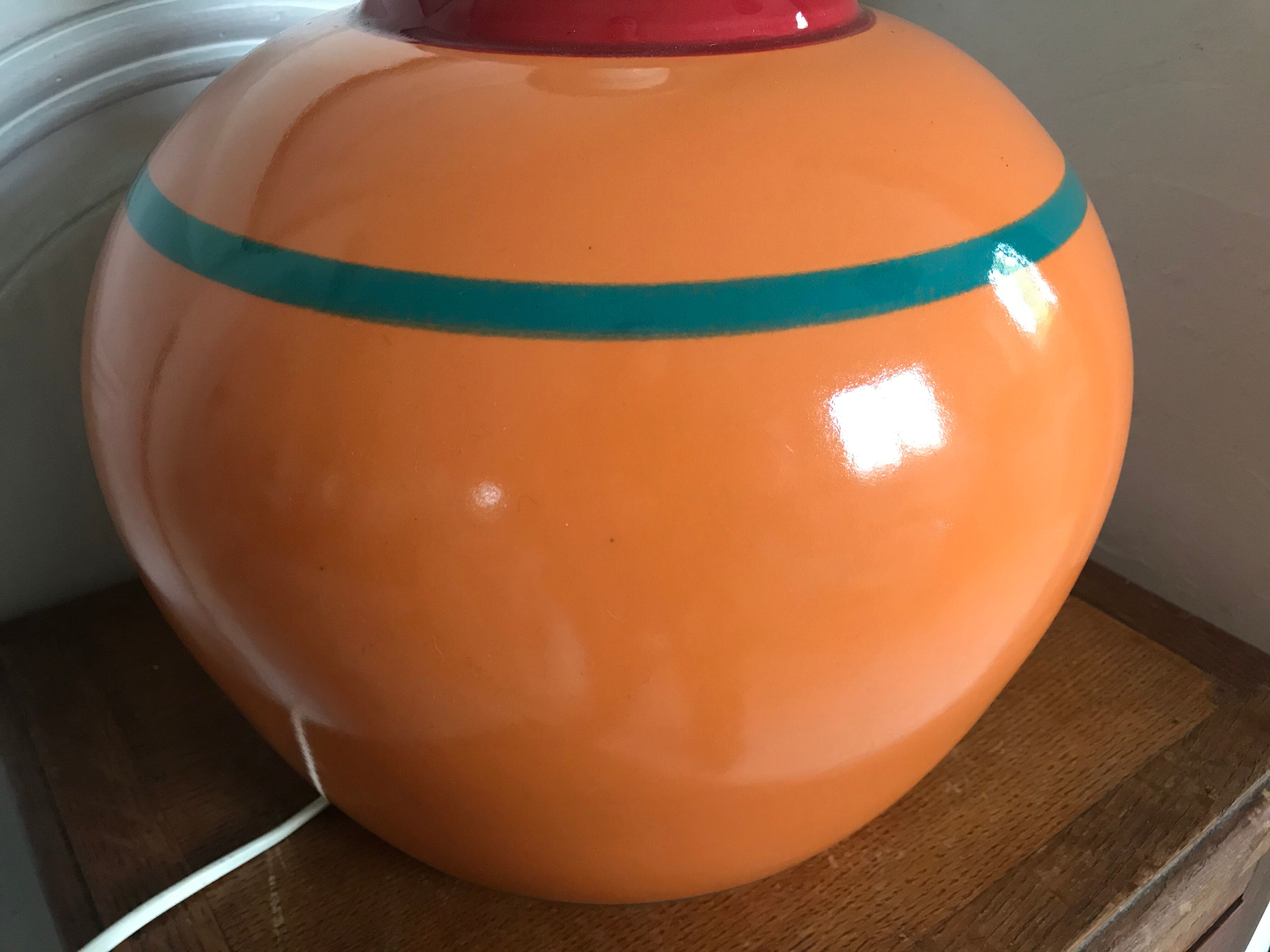 Vintage ceramic lamp