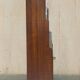 Pair of Open Low Bookcases in Flamed Mahogany