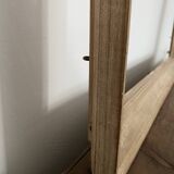 Old patinated / limed wood frame 89x76 cm