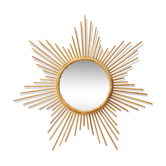 Rattan sun mirror 60 - 66x66xm