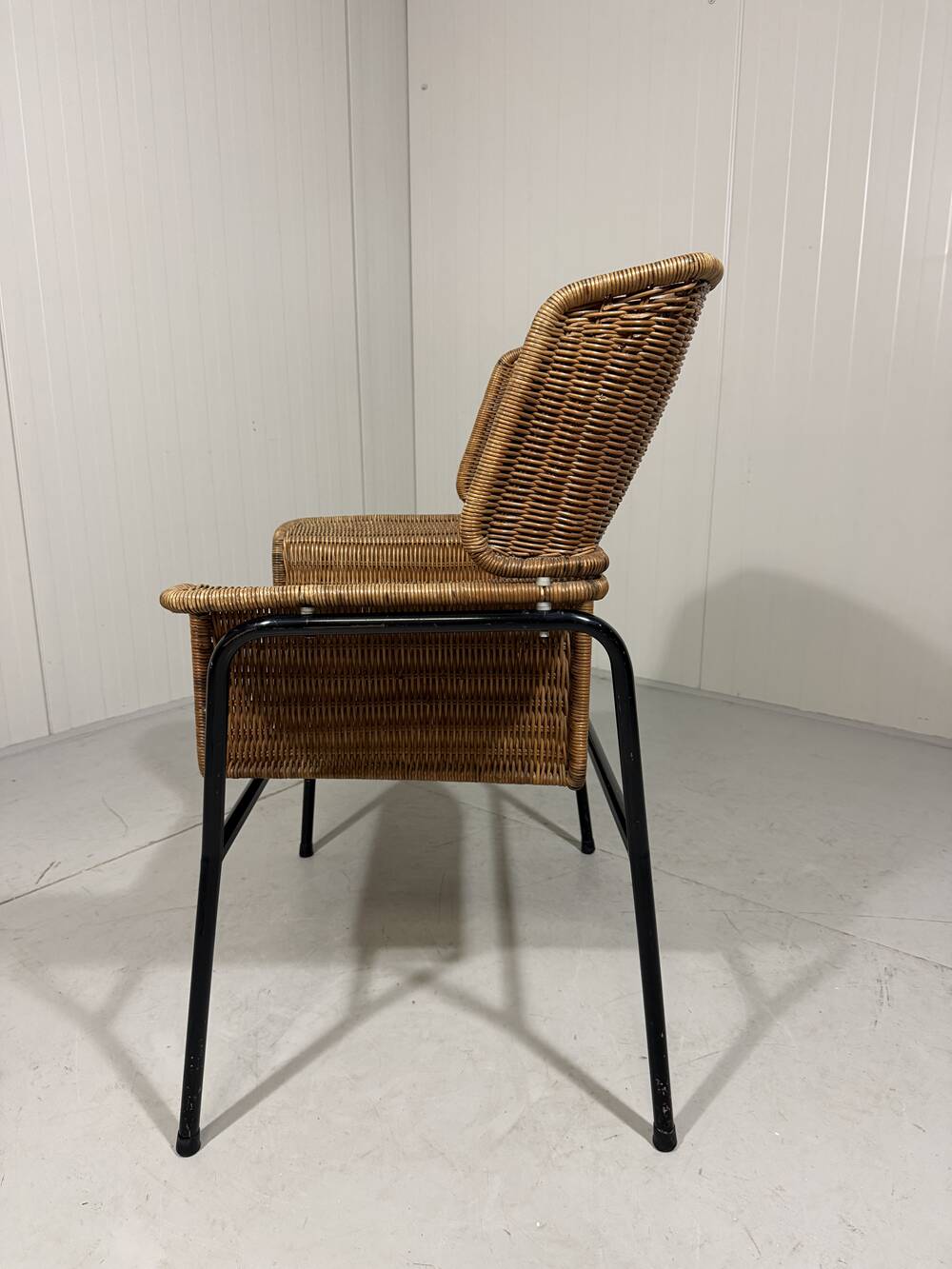 Wouter Fens rattan chair Gebr. Jonker Netherlands 1960’s