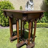 Walnut table renaissance style