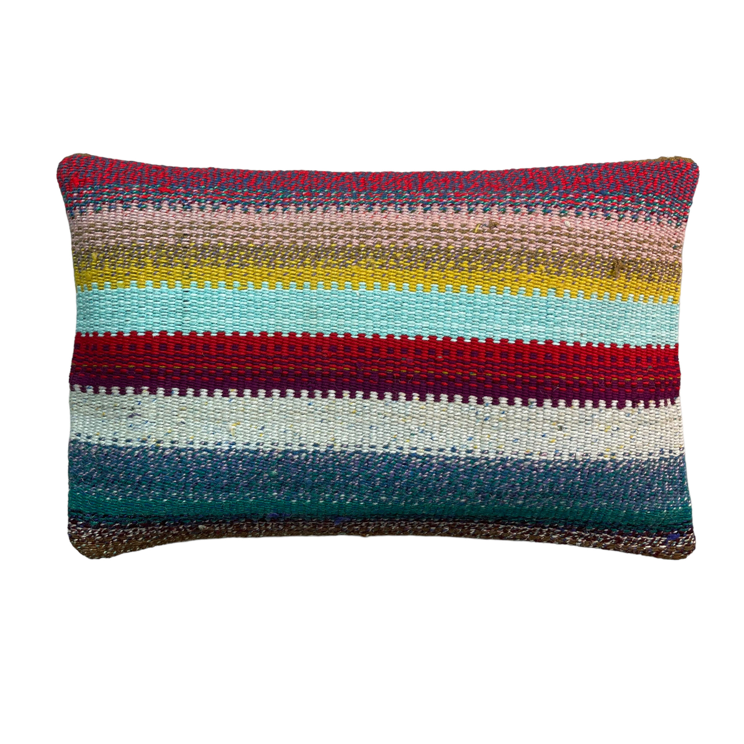 Vintage turkish handmade cushion cover , 30 x 50 cm