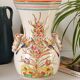 Vase faïence Italie fait main vintage