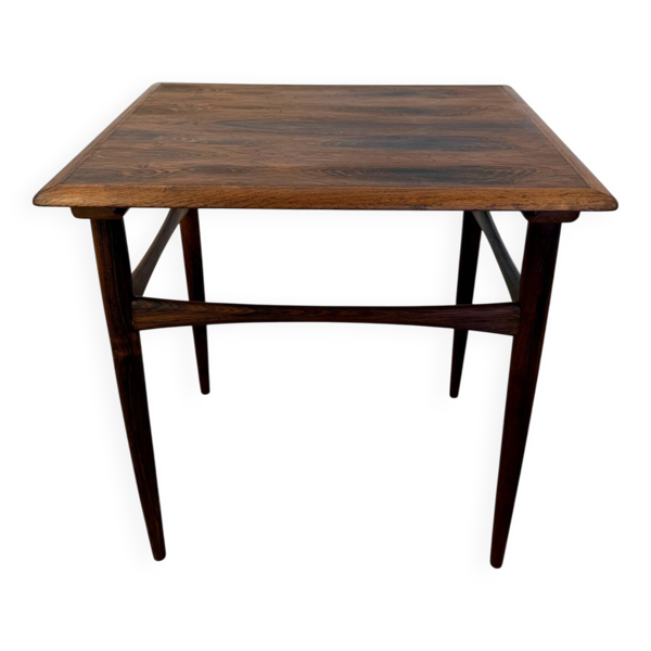 Scandinavian side table in rosewood – Denmark, 1960s-1970s