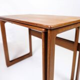 Set Of 2 Nesting Tables Model 219 Made In Teak By Johannes Andersen & Illum Wikkelsø From 1960s