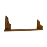 Vintage wooden wall rack bookshelf