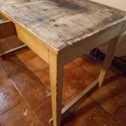 Table de cuisine rustique