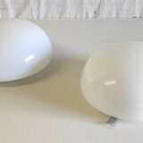 Opal globe ceiling or wall light by Clairopal - mid-20th century