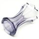 Art Deco vase, crystal, Bohemia, Czechoslovakia, 1930s