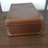 Vintage cardboard suitcase