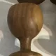 Vintage wooden egg cups – 6 pieces – 1950s