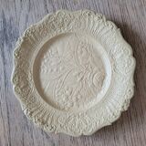 Assiette anglaise "antique ridgway lilly of the valley rose floral plate"