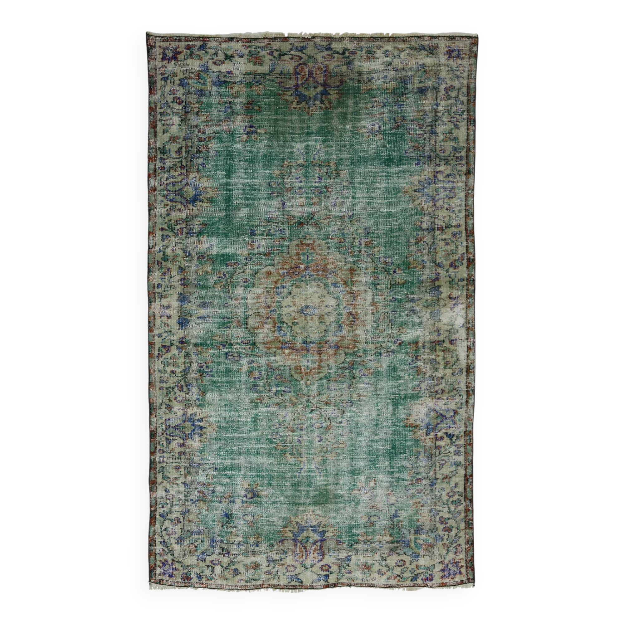 Modern Unique Rug, Turkish Oriental Handmade Boho Kilim Rug,for Kitchen,Bedroom 134x 230 cm