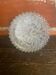 Vintage White Metal Support + Moulded Glass Ceiling Light Fixture