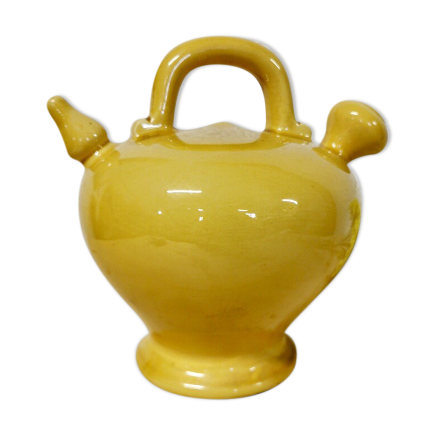 Glazed ceramic gargoulette