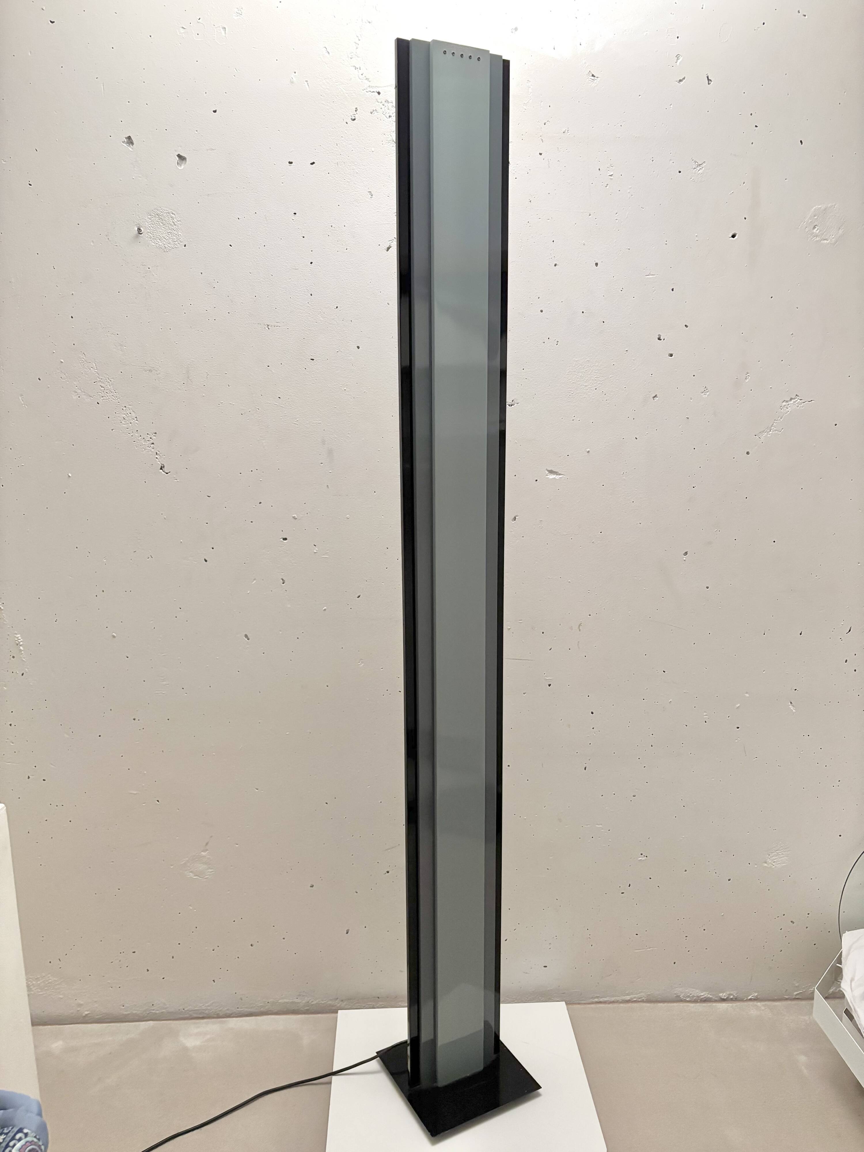 Totem Floor Lamp, Mauro Marzollo, TVE Italy 1980