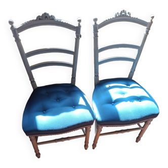 Série de 2 chaises