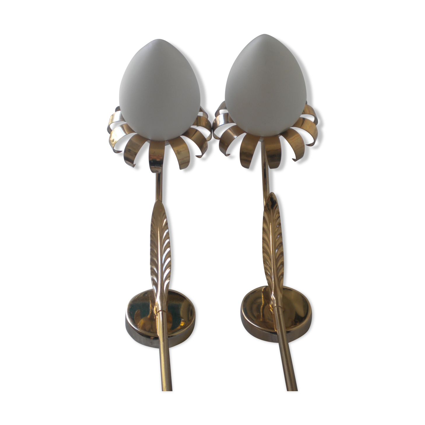 Pair of vintage wall lamp