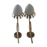 Pair of vintage wall lamp